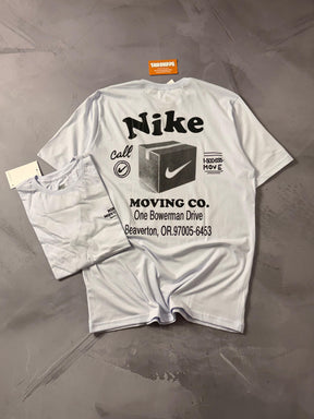 Camiseta Nike Moving - Branca
