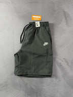 Shorts Ripstop Cargo Nike - Cinza