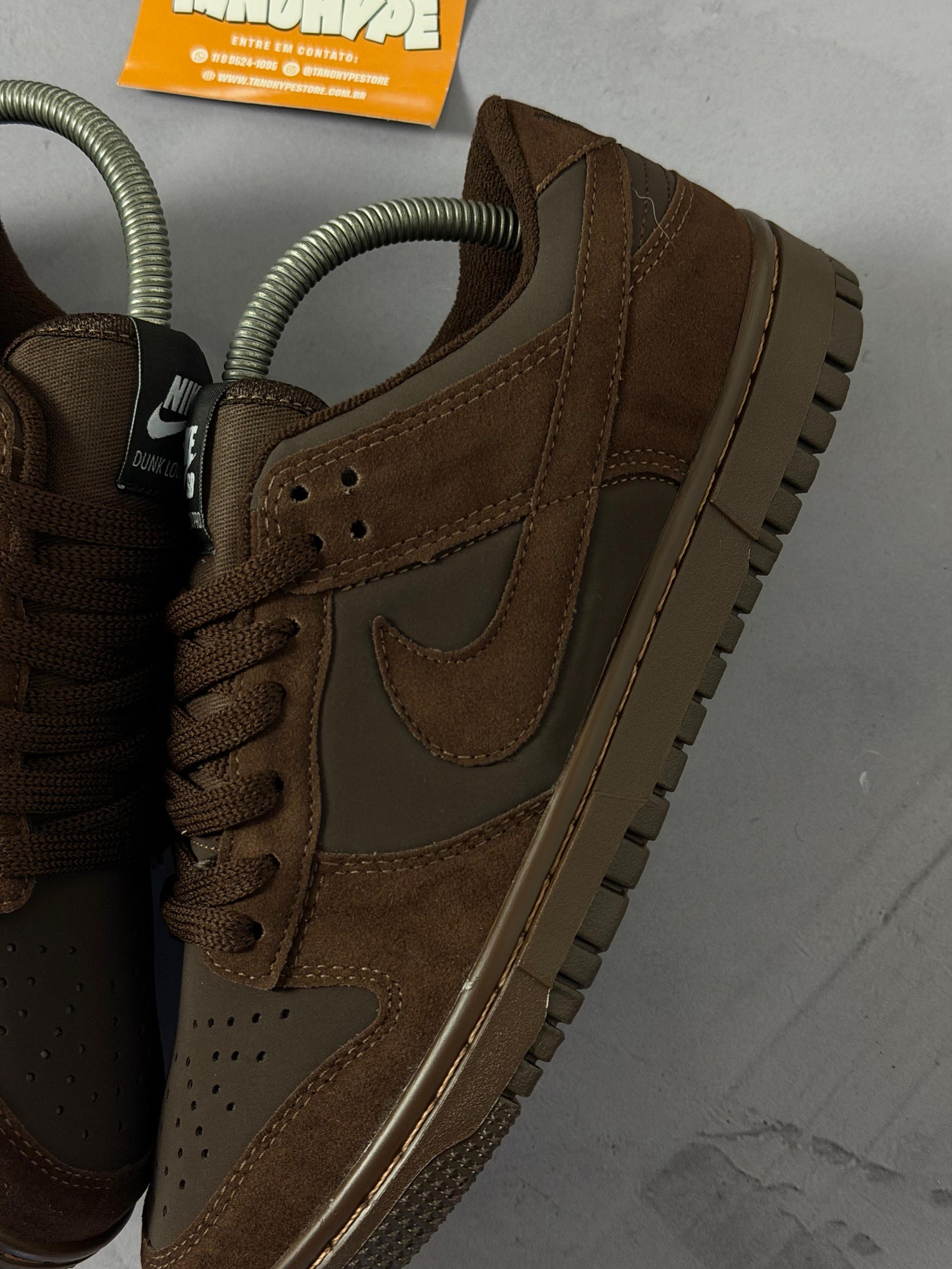 Tênis Nike Dunk - Marrom Camurça
