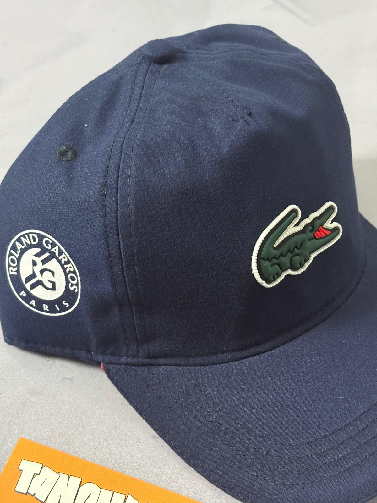Boné Lacoste Roland Garros - Azul Marinho