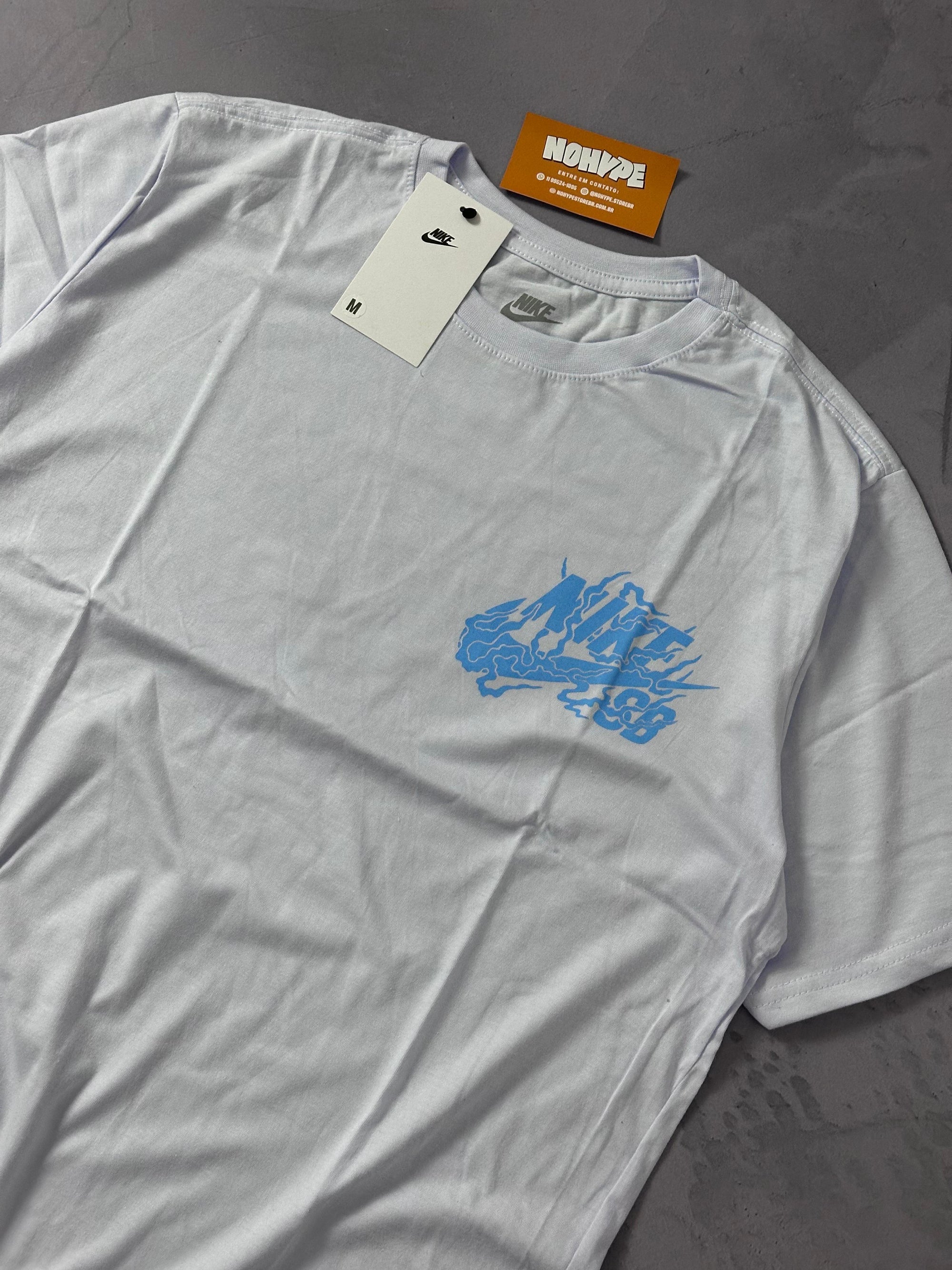 Camiseta Nike Sb Dragon - Branco/Azul