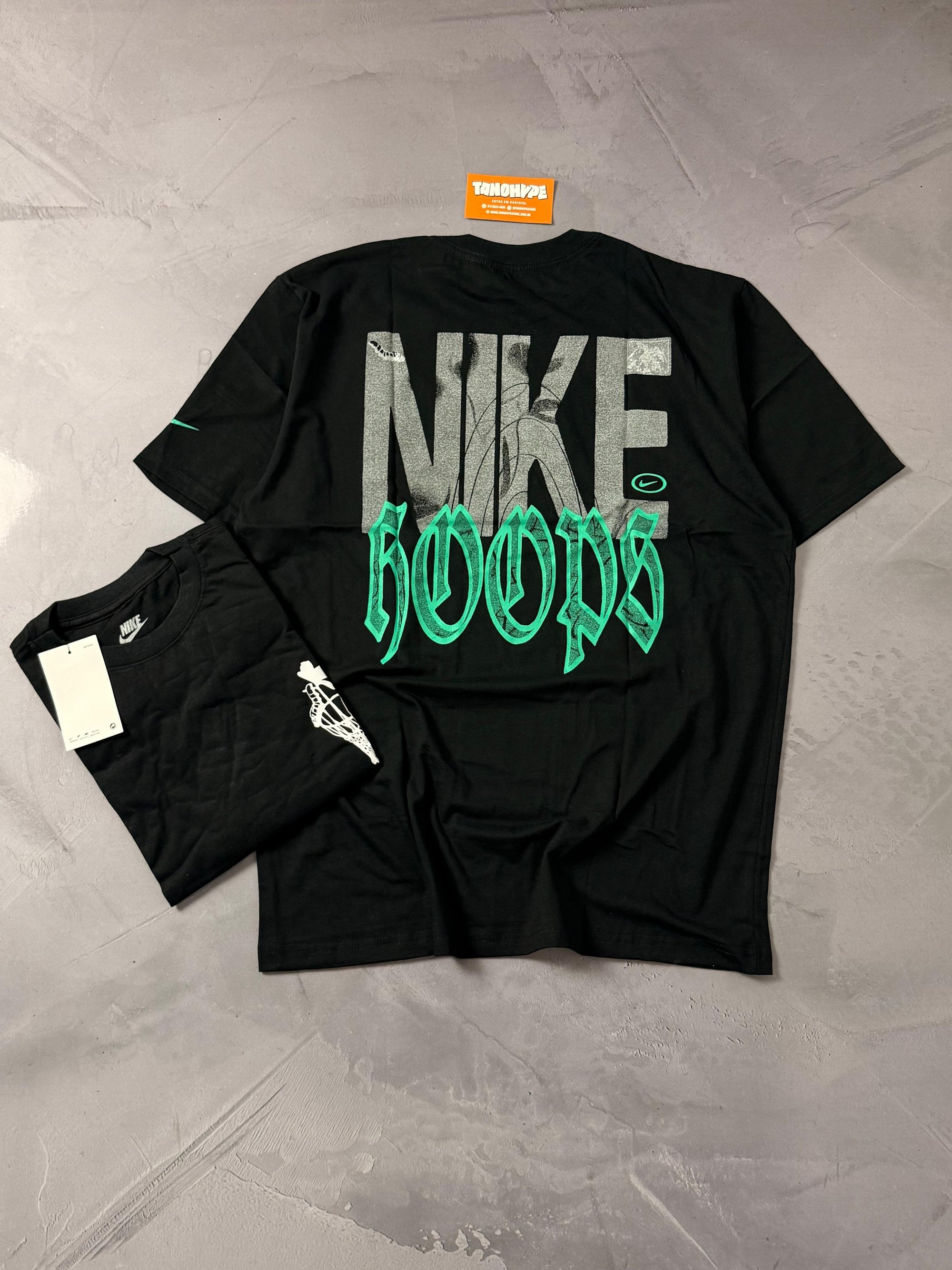Camiseta Nike Hoops - Preta