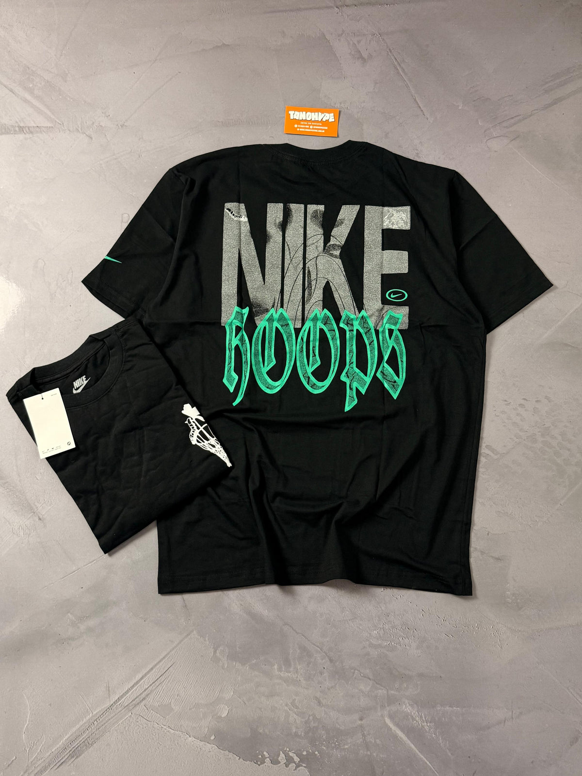 Camiseta Nike Hoops - Preta