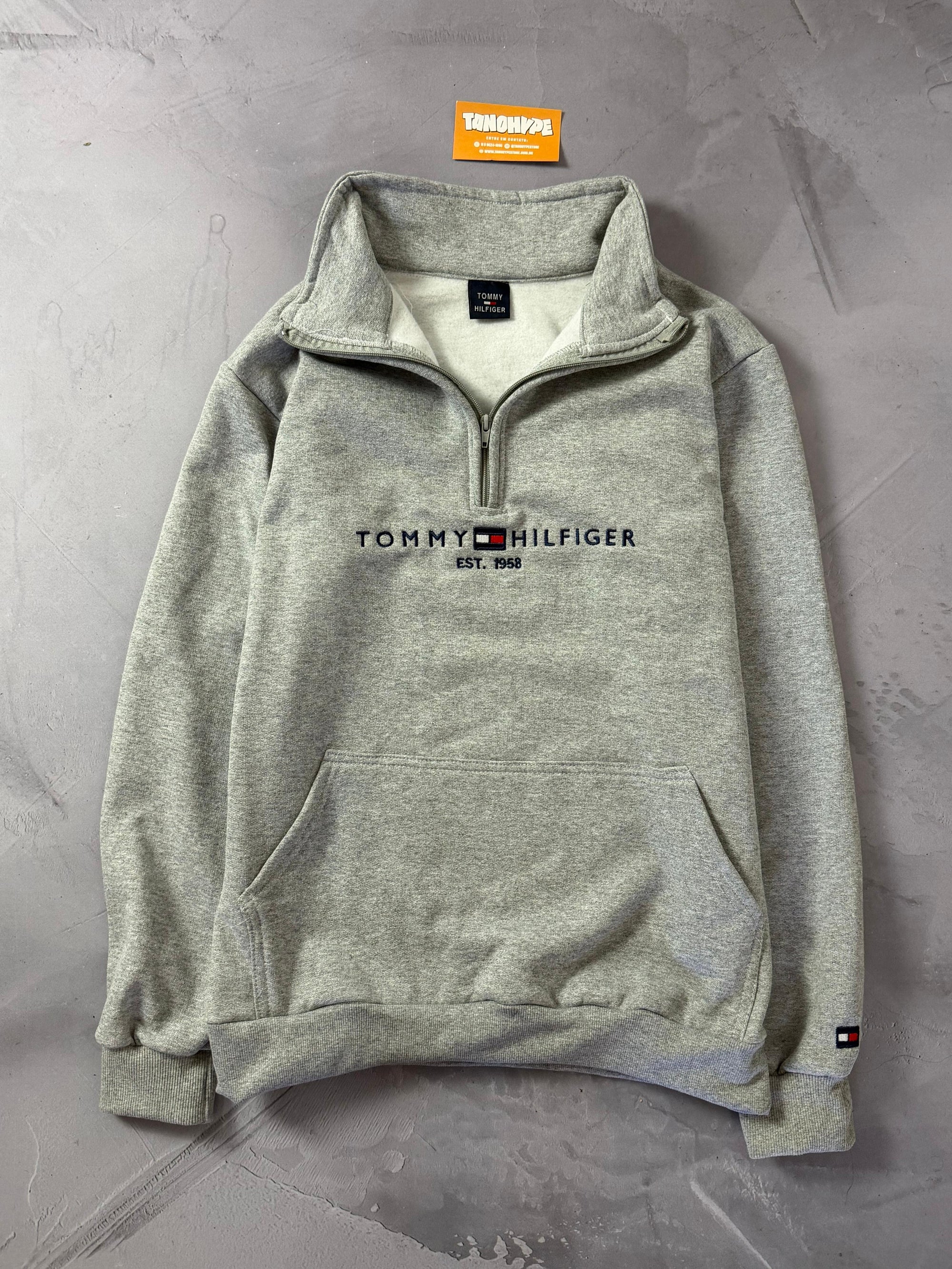 Moletom Tommy Hilfiger - Cinza