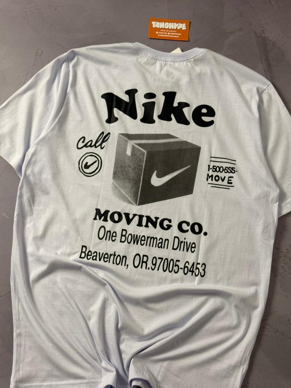 Camiseta Nike Moving - Branca