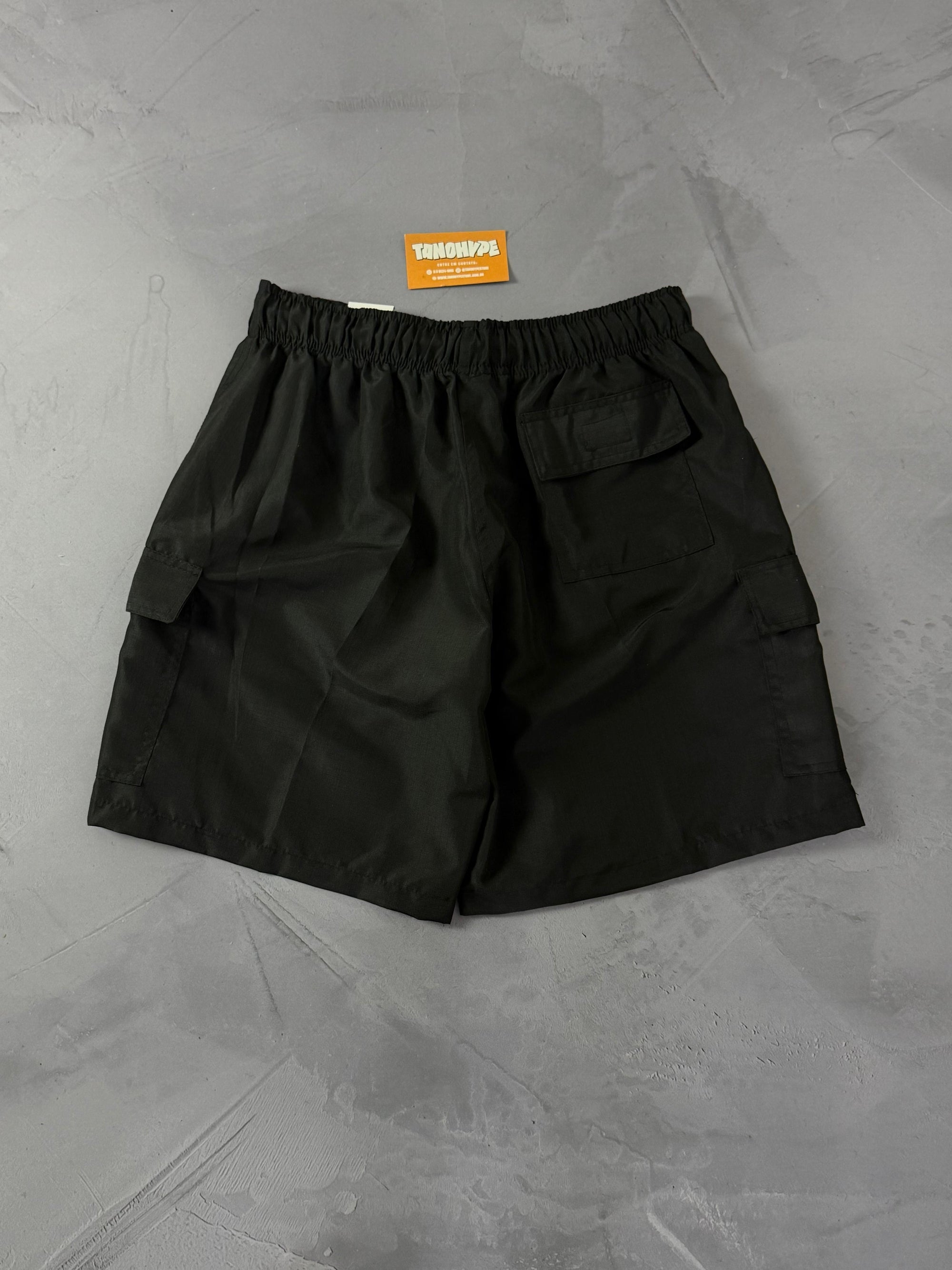 Shorts Ripstop Cargo Nike - Preto