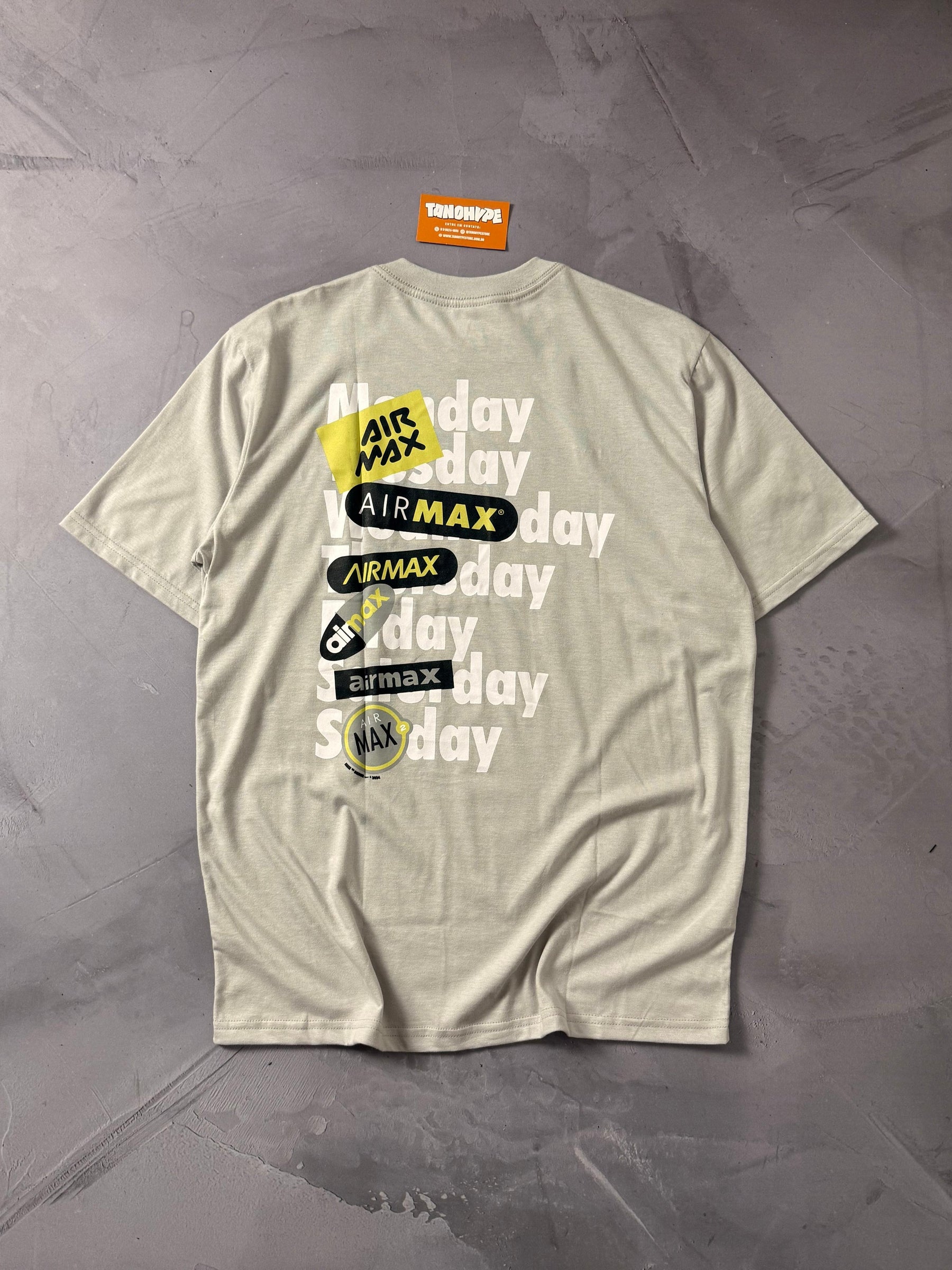 Camiseta Nike AirMax Day - Cinza