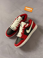 Tênis Nike Air Jordan Low 1 - Vermelho/Branco