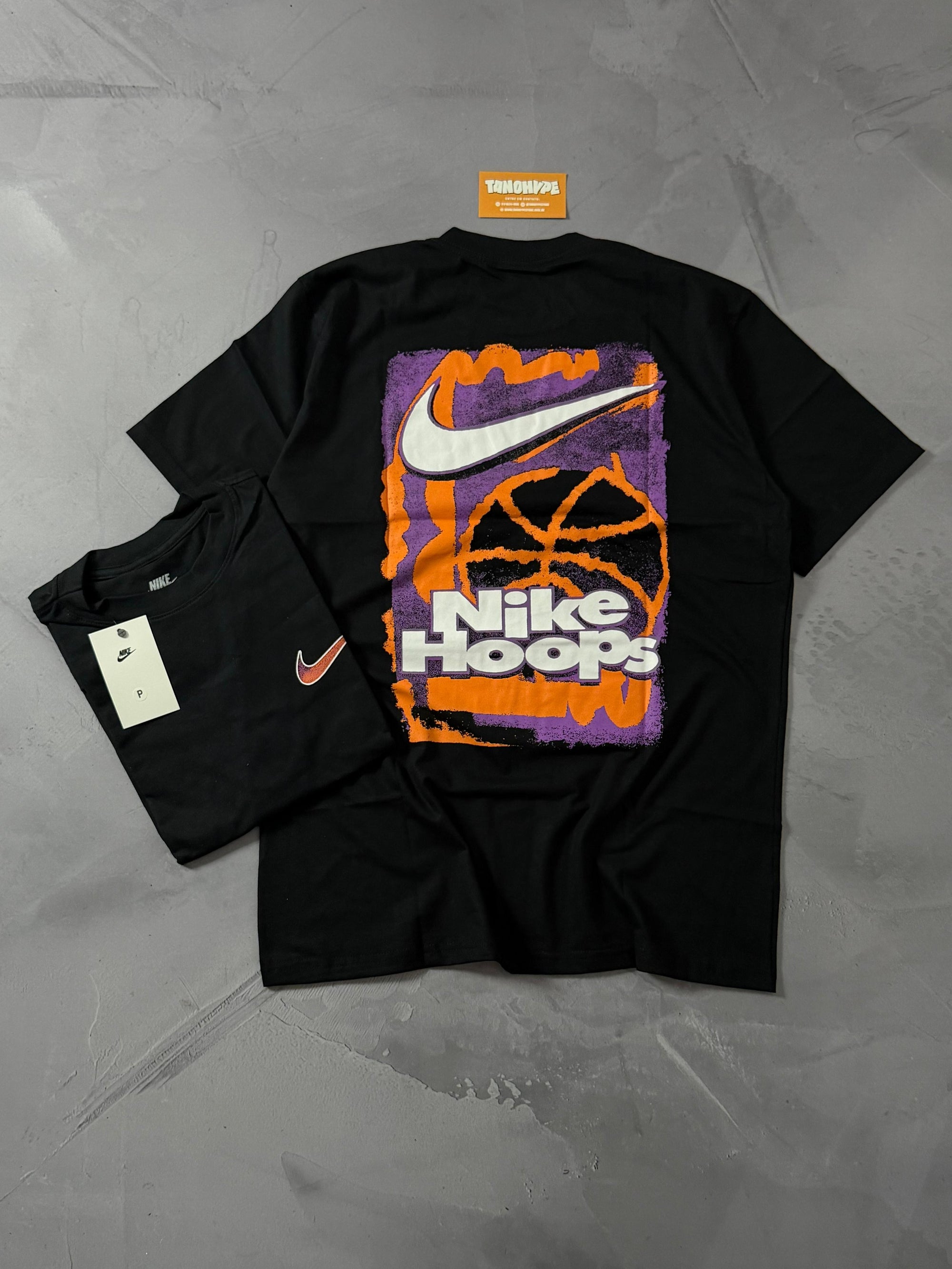 Camiseta Nike Hoops - Preta 02