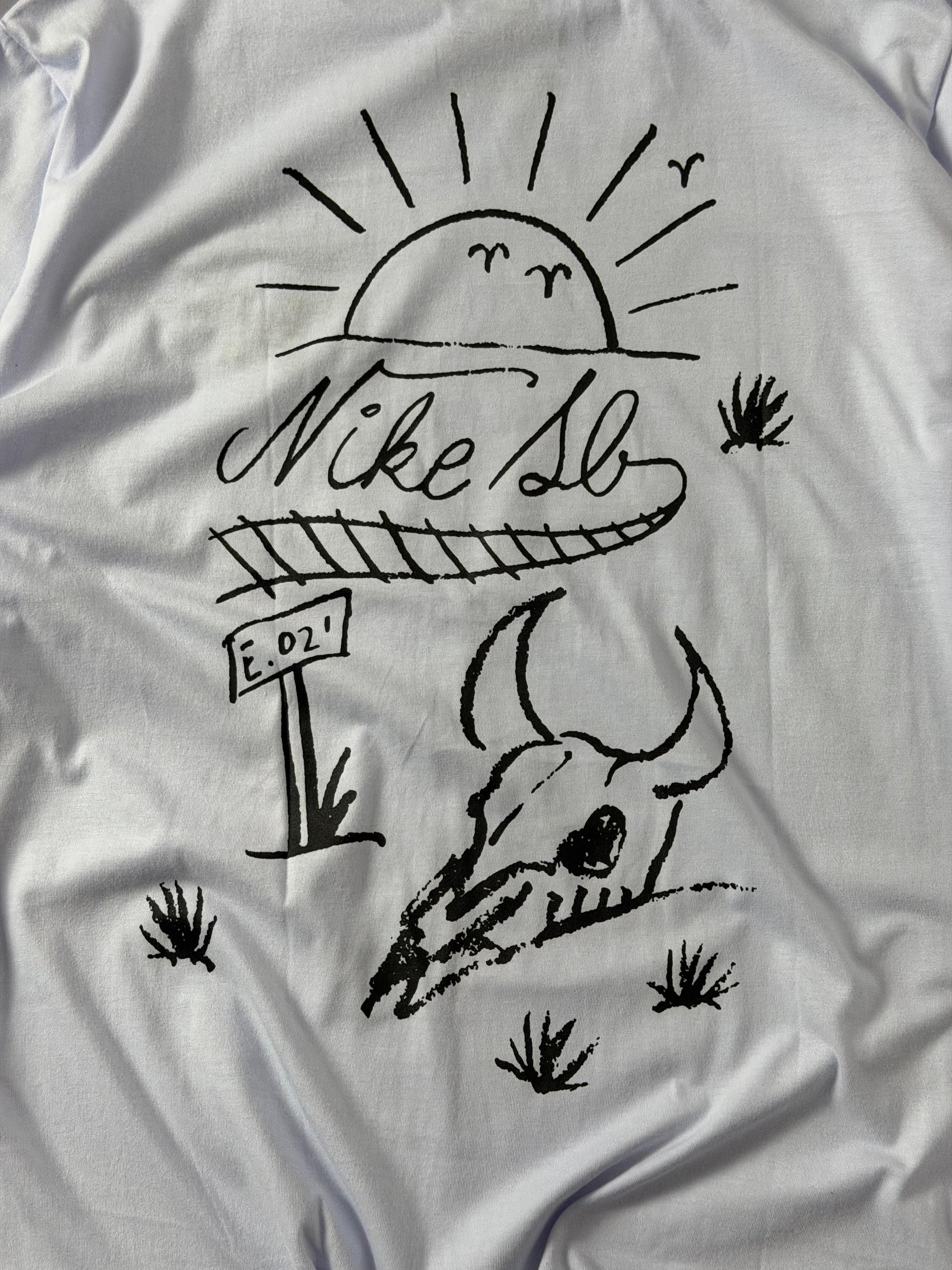 Camiseta Nike Sb Sunset - Branca