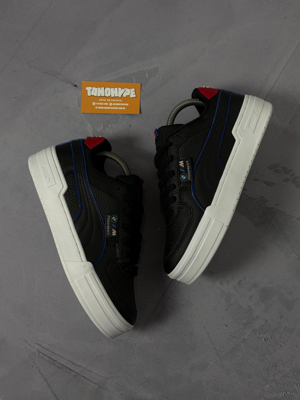 Tênis Puma BMW Caven - Preto