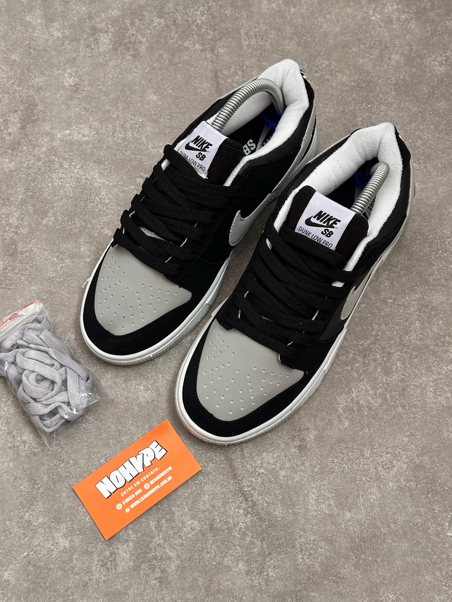 Tênis Nike Dunk Sb Low - Preto/Cinza