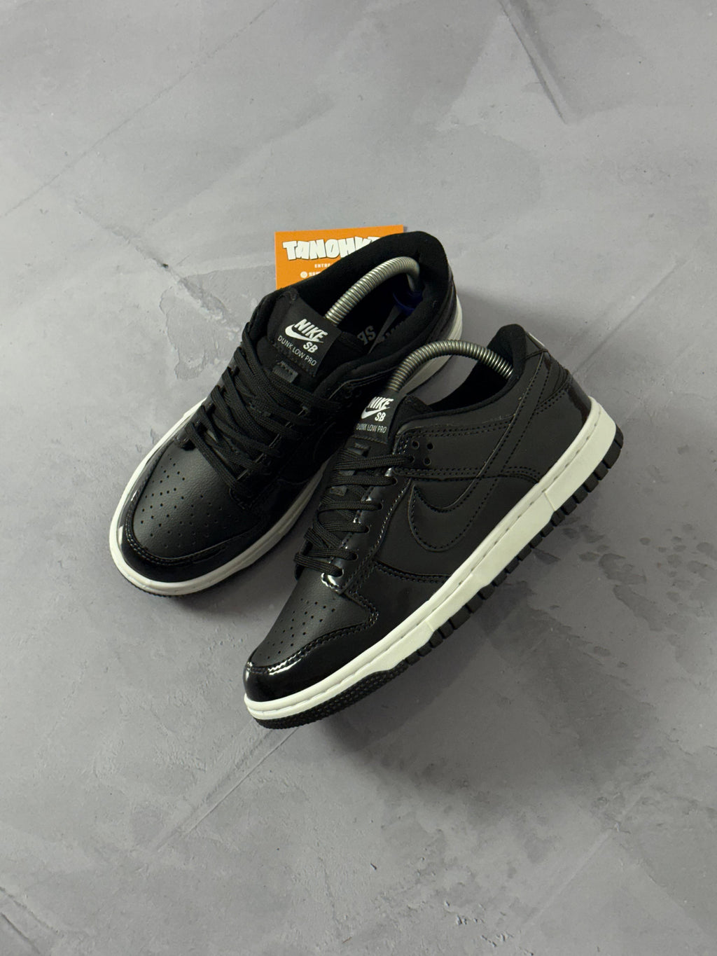Tênis Nike Dunk Brilhante  - Preto