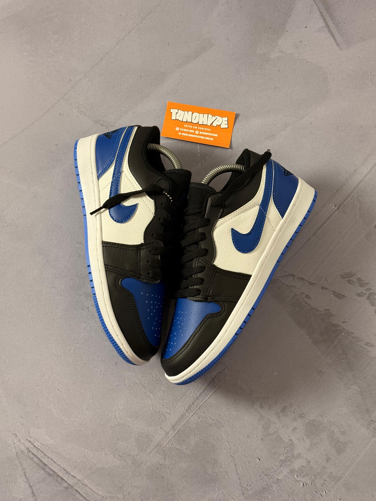 Tênis Nike Air Jordan Low 1 - Azul Royal