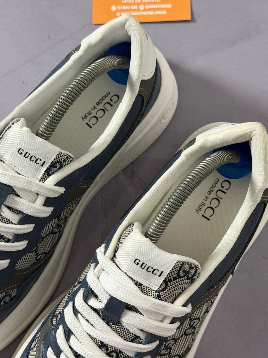 Tênis Gucci - Azul Marinho
