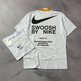 Camiseta Nike By Swoosh - Branca