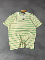Camiseta Zara Listrada - Verde