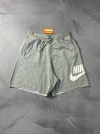 Shorts Moletom Nike Icon - Cinza