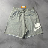 Shorts Moletom Nike Icon - Cinza
