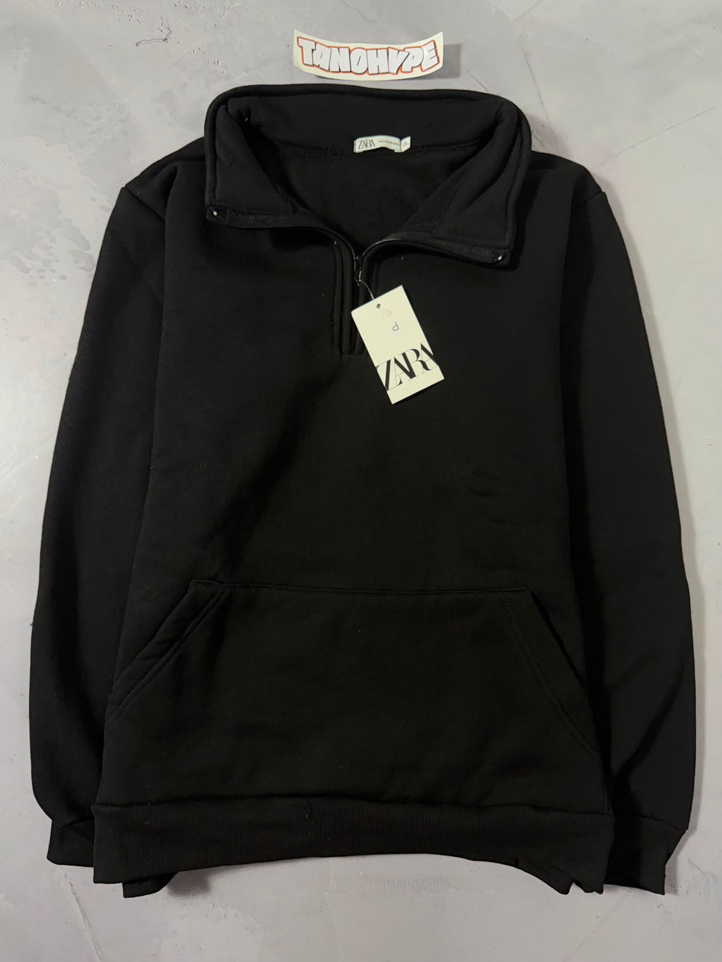 Moletom Gola Alta Zara - Preto