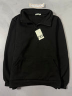 Moletom Gola Alta Zara - Preto