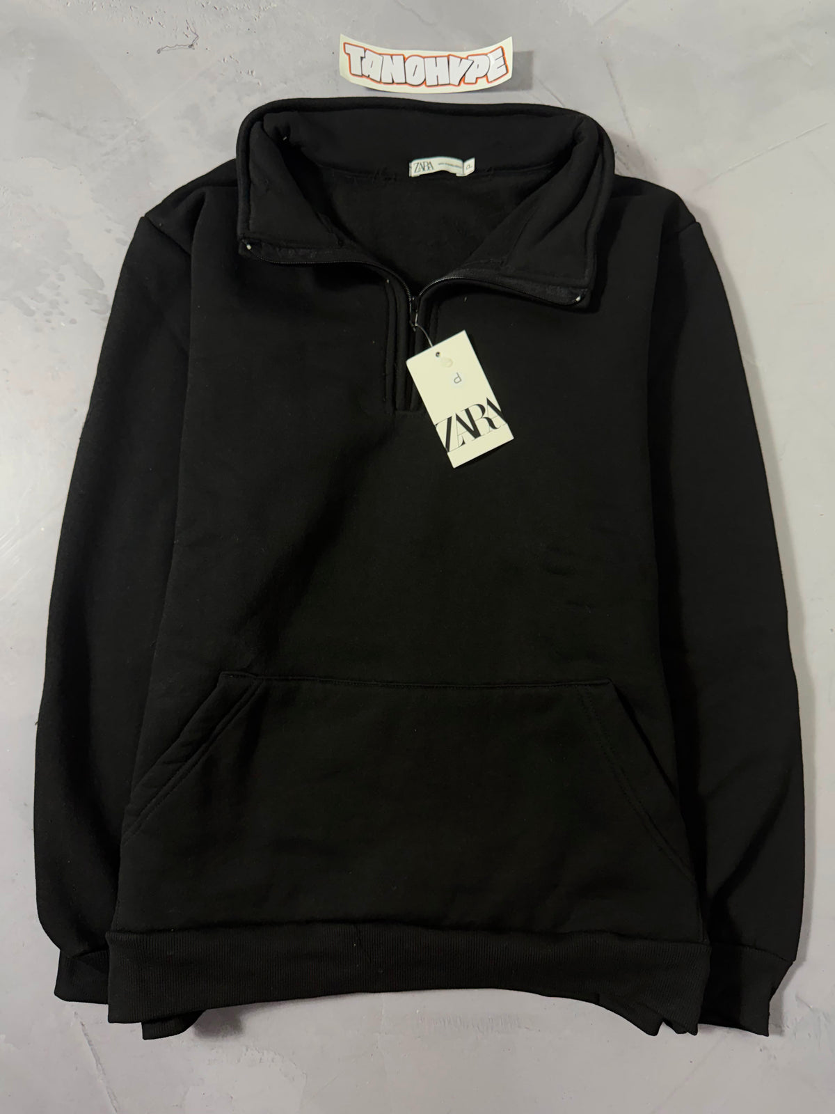 Moletom Gola Alta Zara - Preto