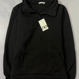 Moletom Gola Alta Zara - Preto