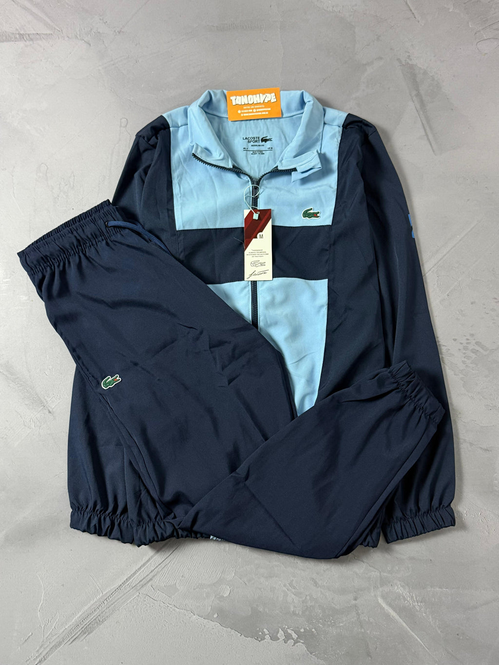Conjunto Lacoste Novak Djokovic - Azul