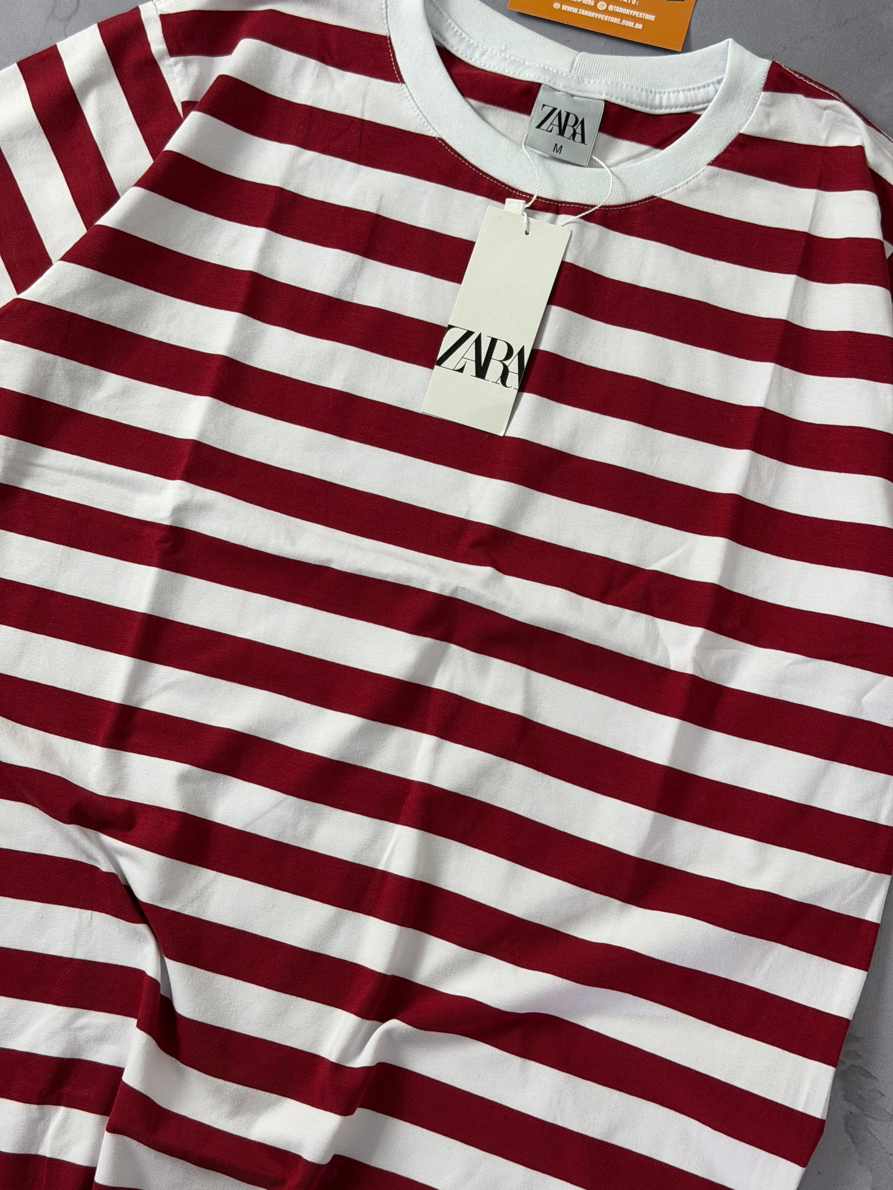 Camiseta Zara Listrada 02