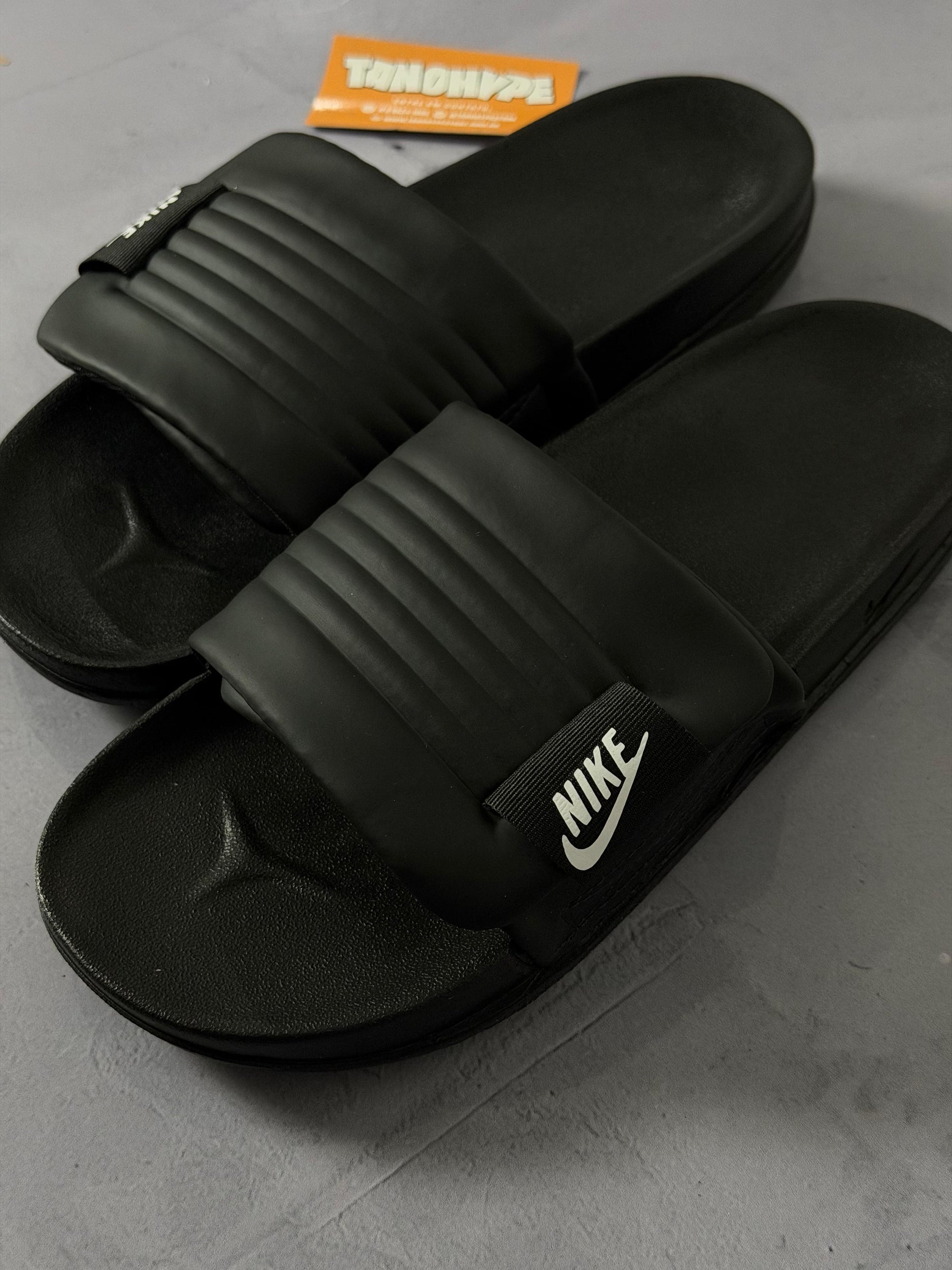 Chinelo Slide Nike Offcourt Adjust - Preto