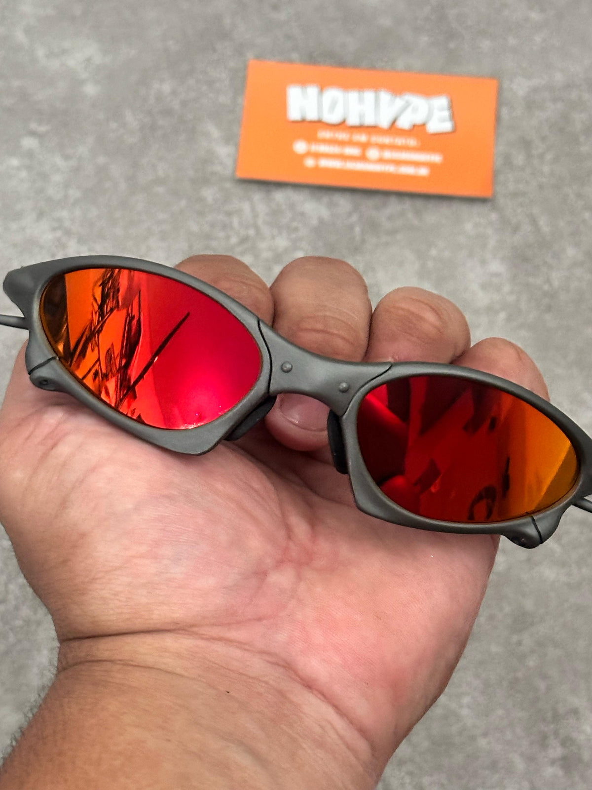 Óculos Oakley Penny x Metal - Lente Ruby