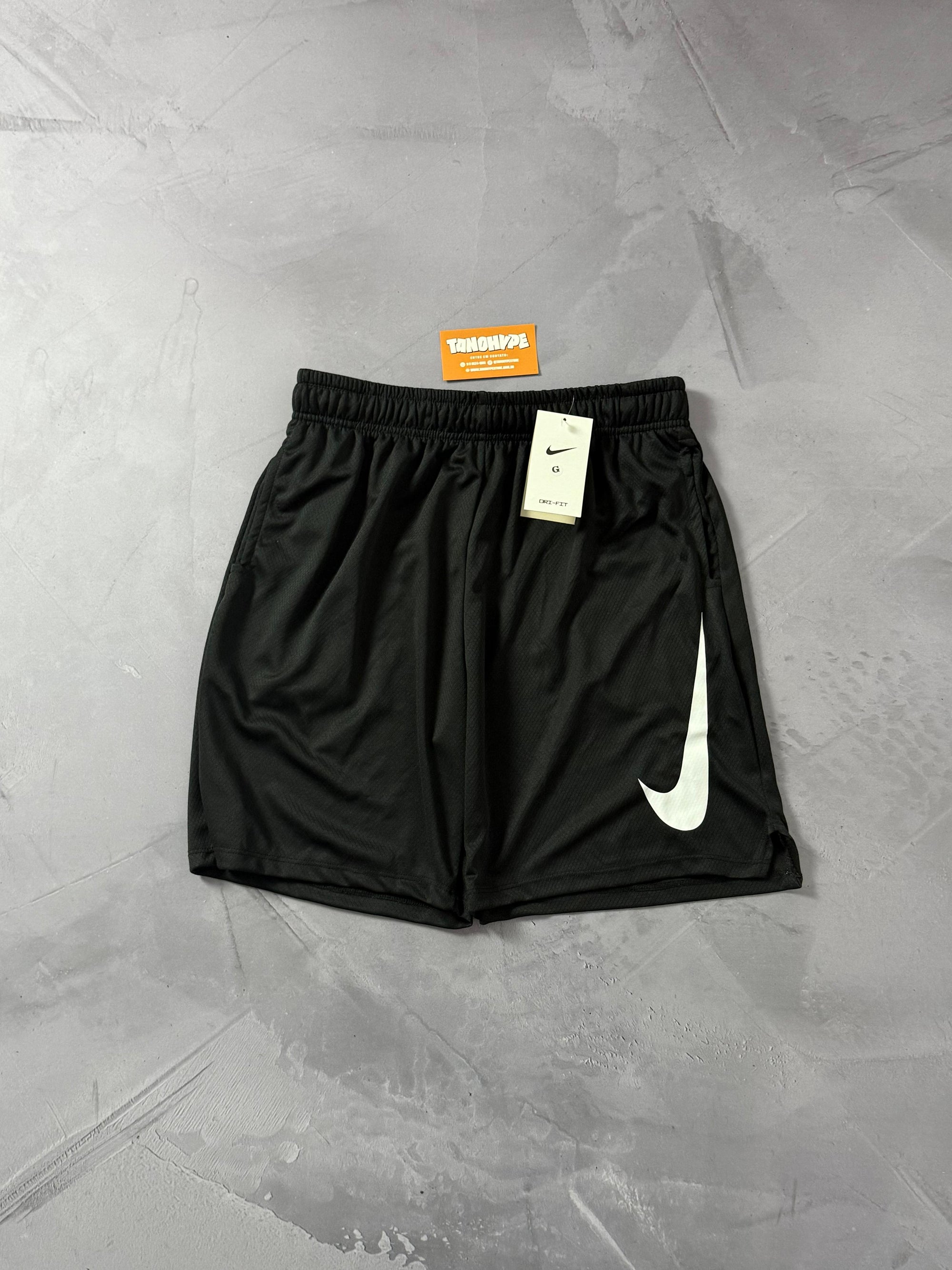 Shorts Aero Dry Nike Big Swoosh - Preto