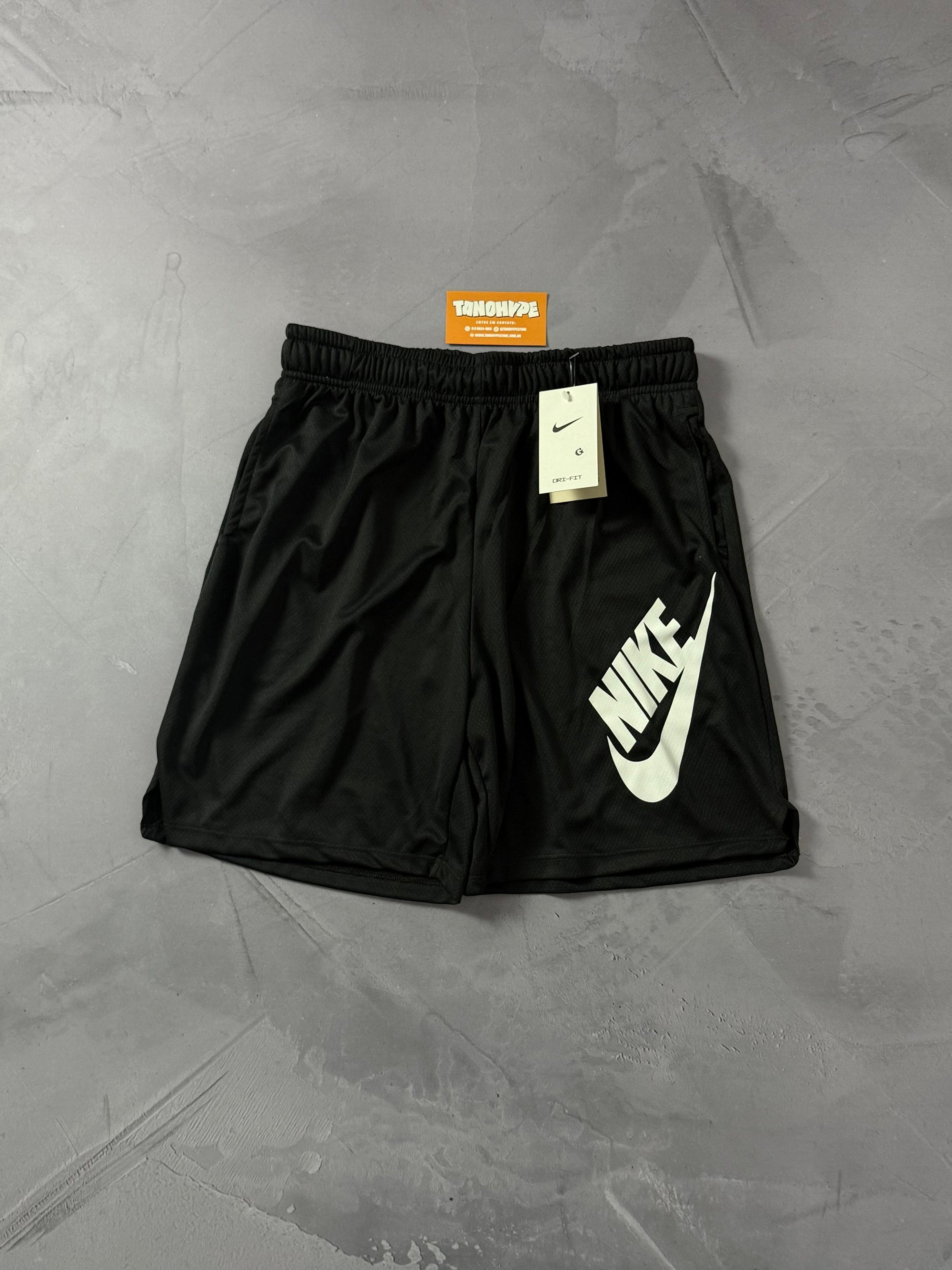 Shorts Nike Aero Dry Big Swoosh - Preto