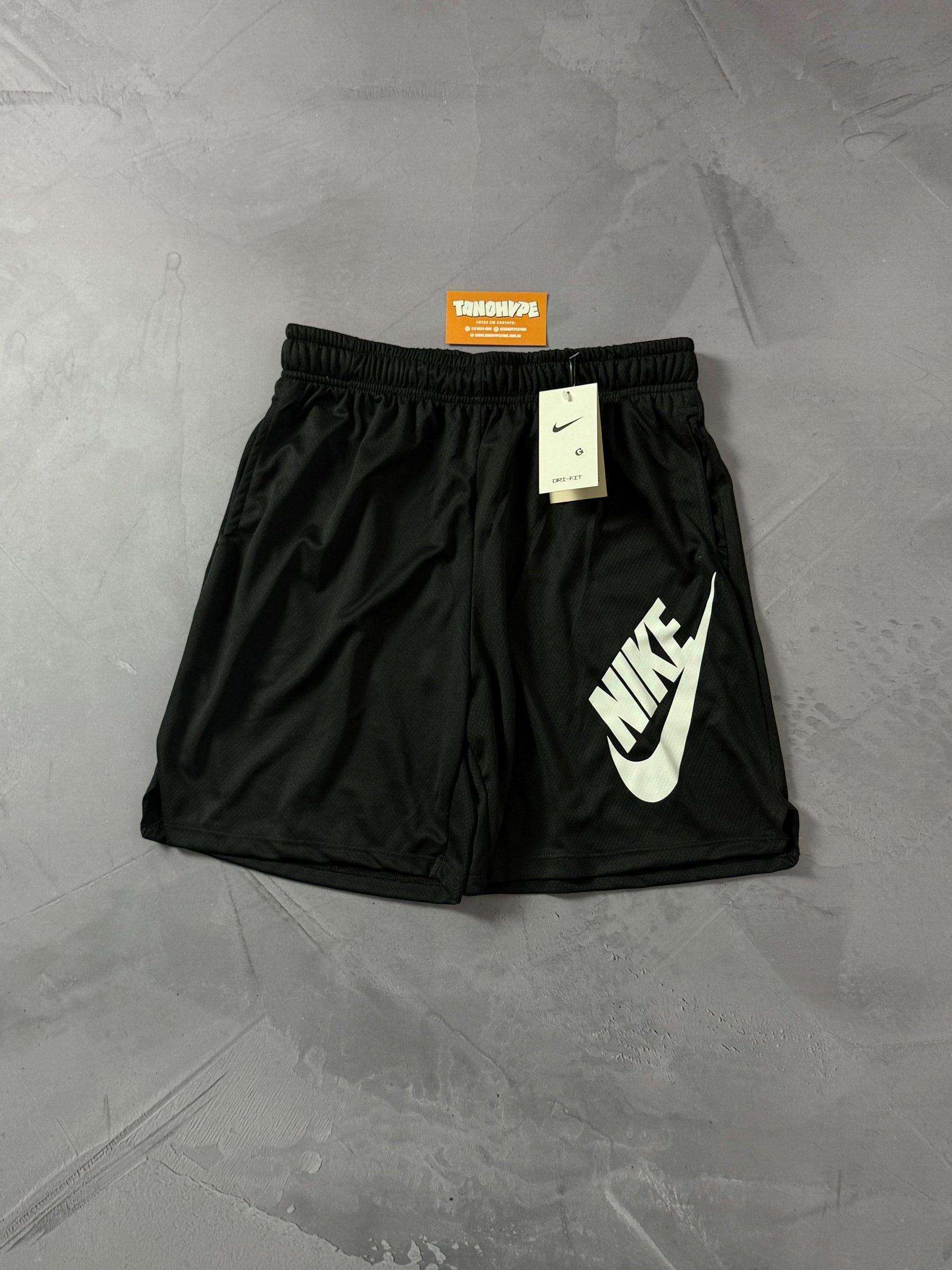 Shorts Nike Aero Dry Big Swoosh - Preto