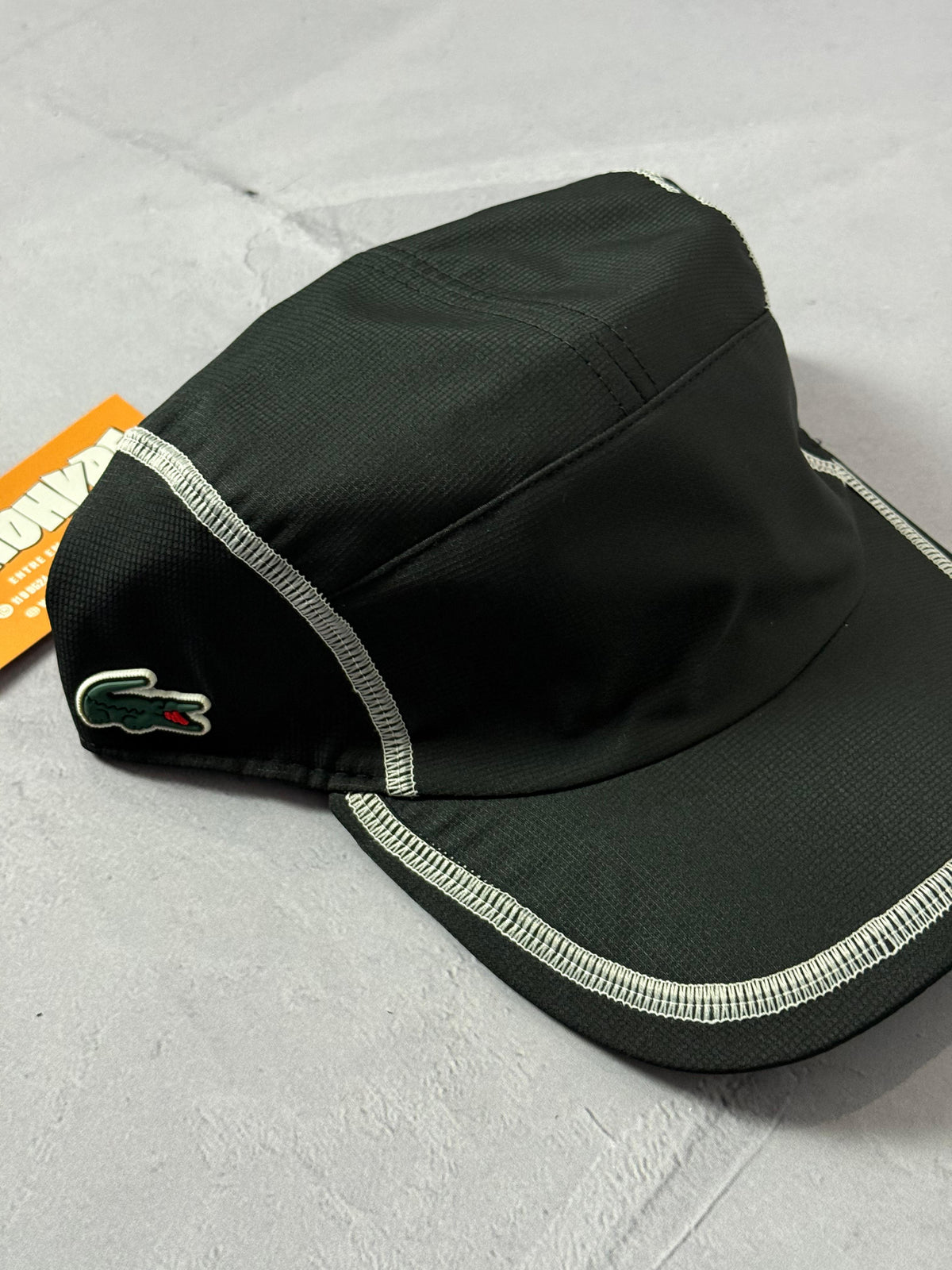 Boné Lacoste Five Panel - Preto