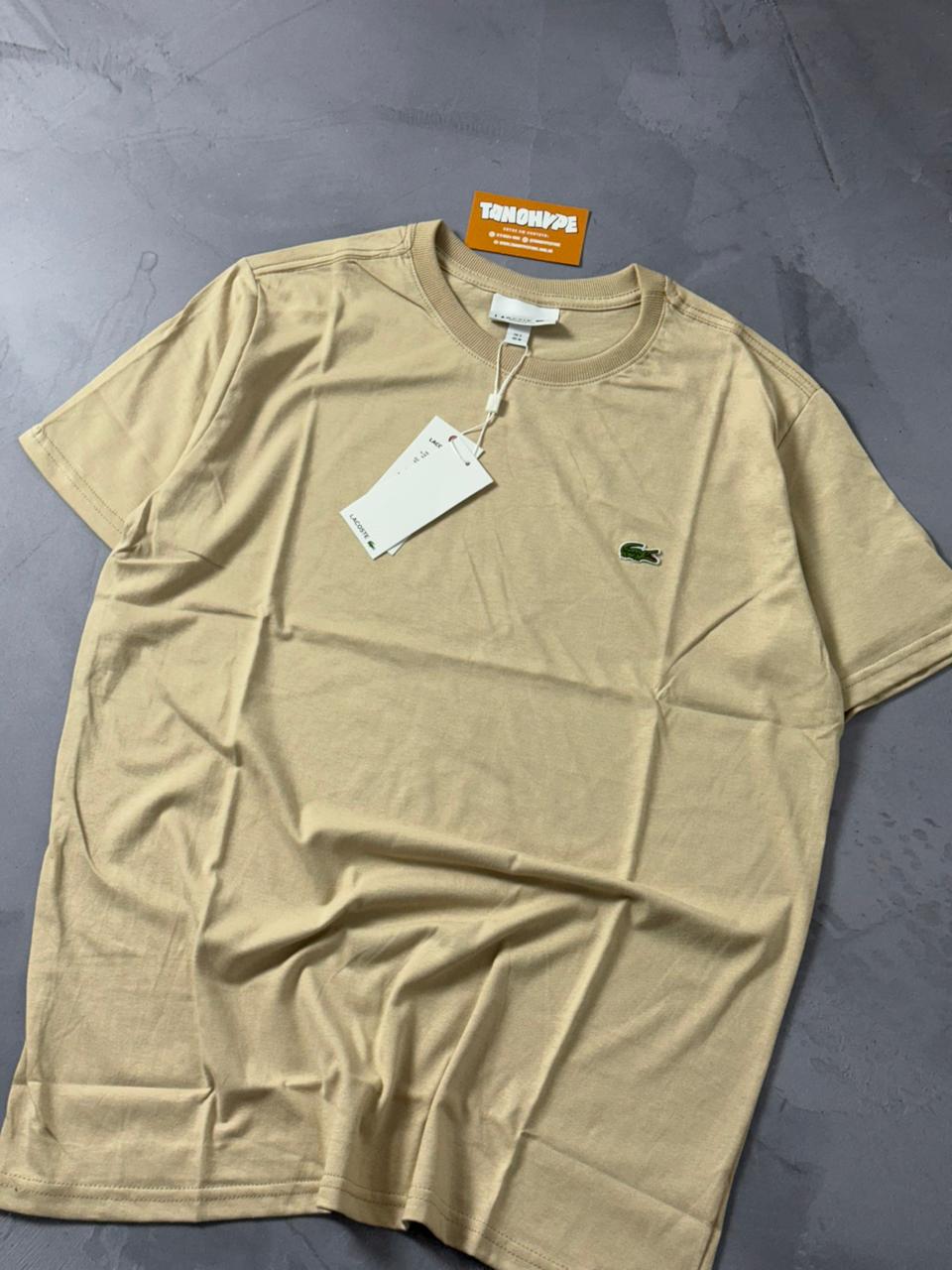 Camiseta Lacoste - Bege