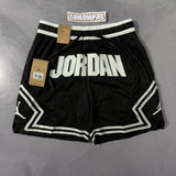 Shorts Jordan Diamond Dri Fit Logo - Preto