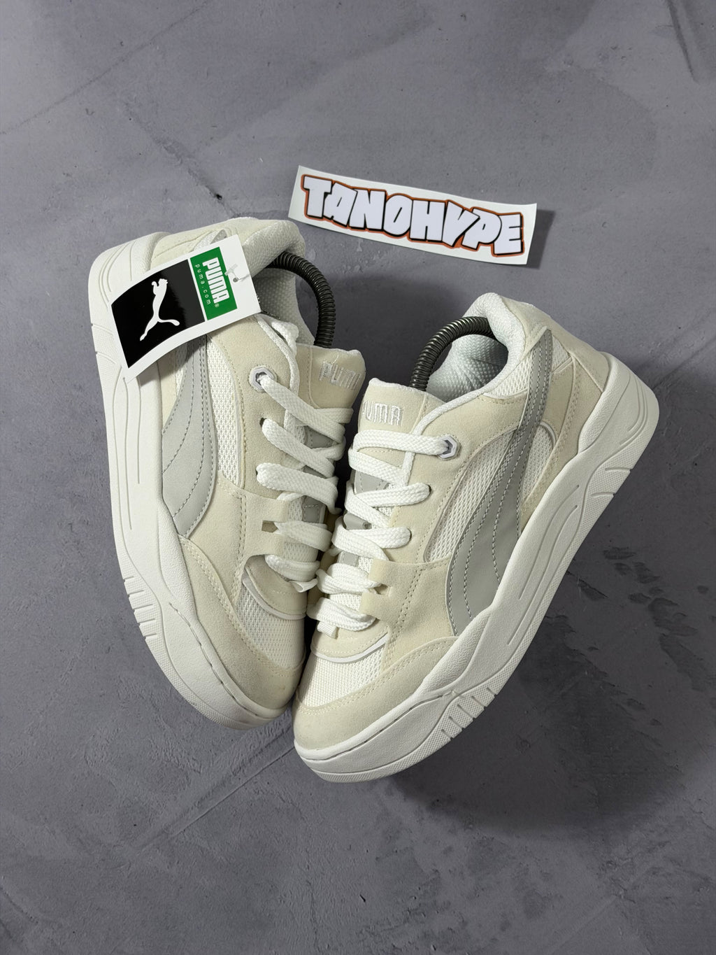 Tênis Puma 180 - Branco/Cinza