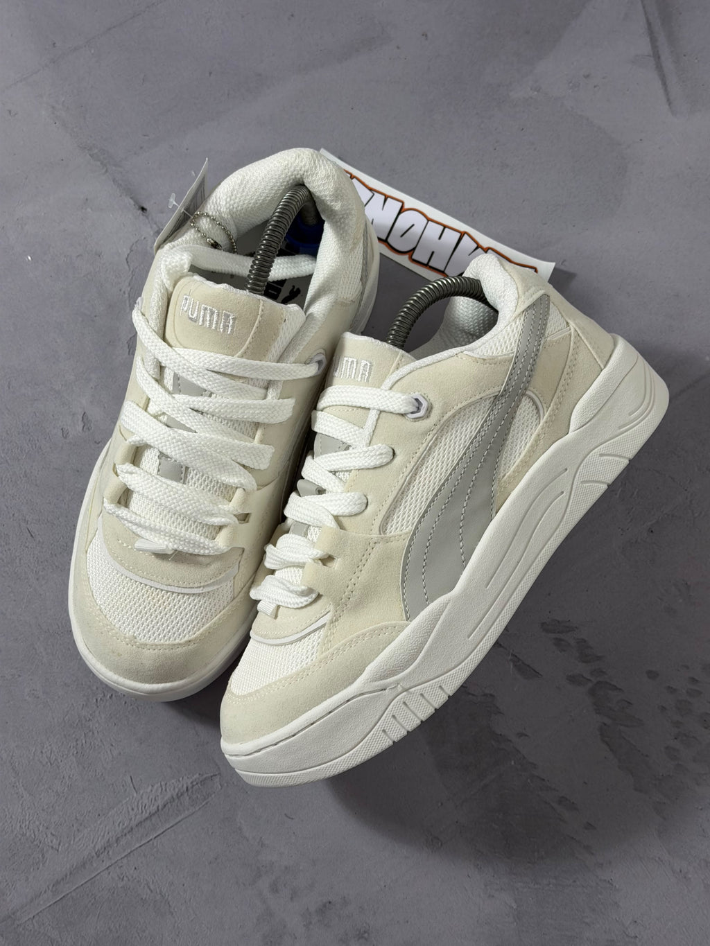 Tênis Puma 180 - Branco/Cinza