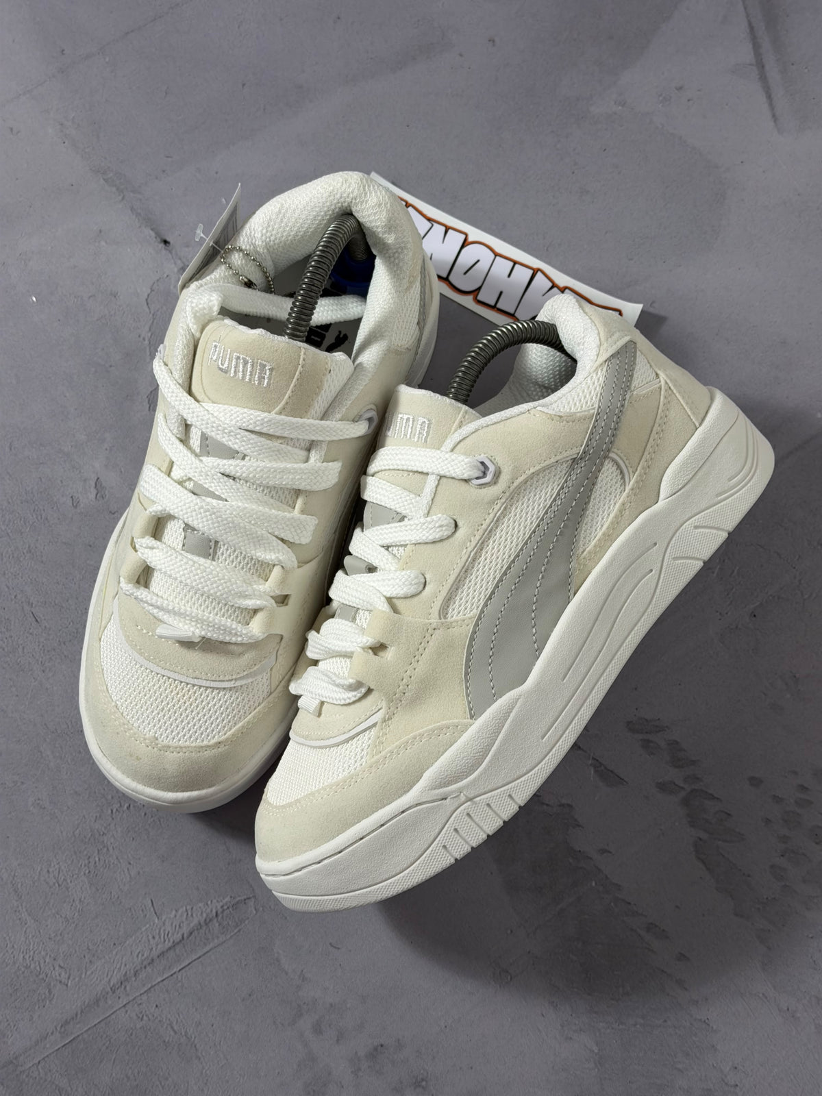 Tênis Puma 180 - Branco/Cinza