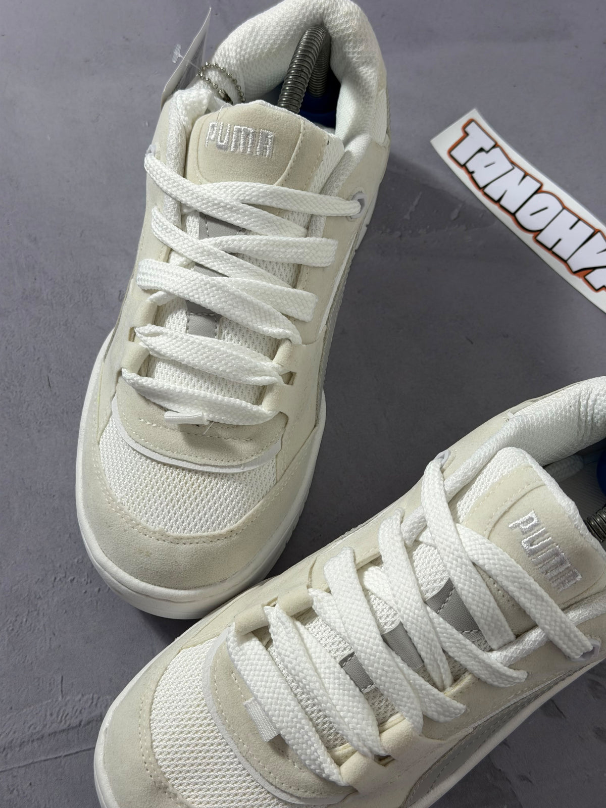 Tênis Puma 180 - Branco/Cinza