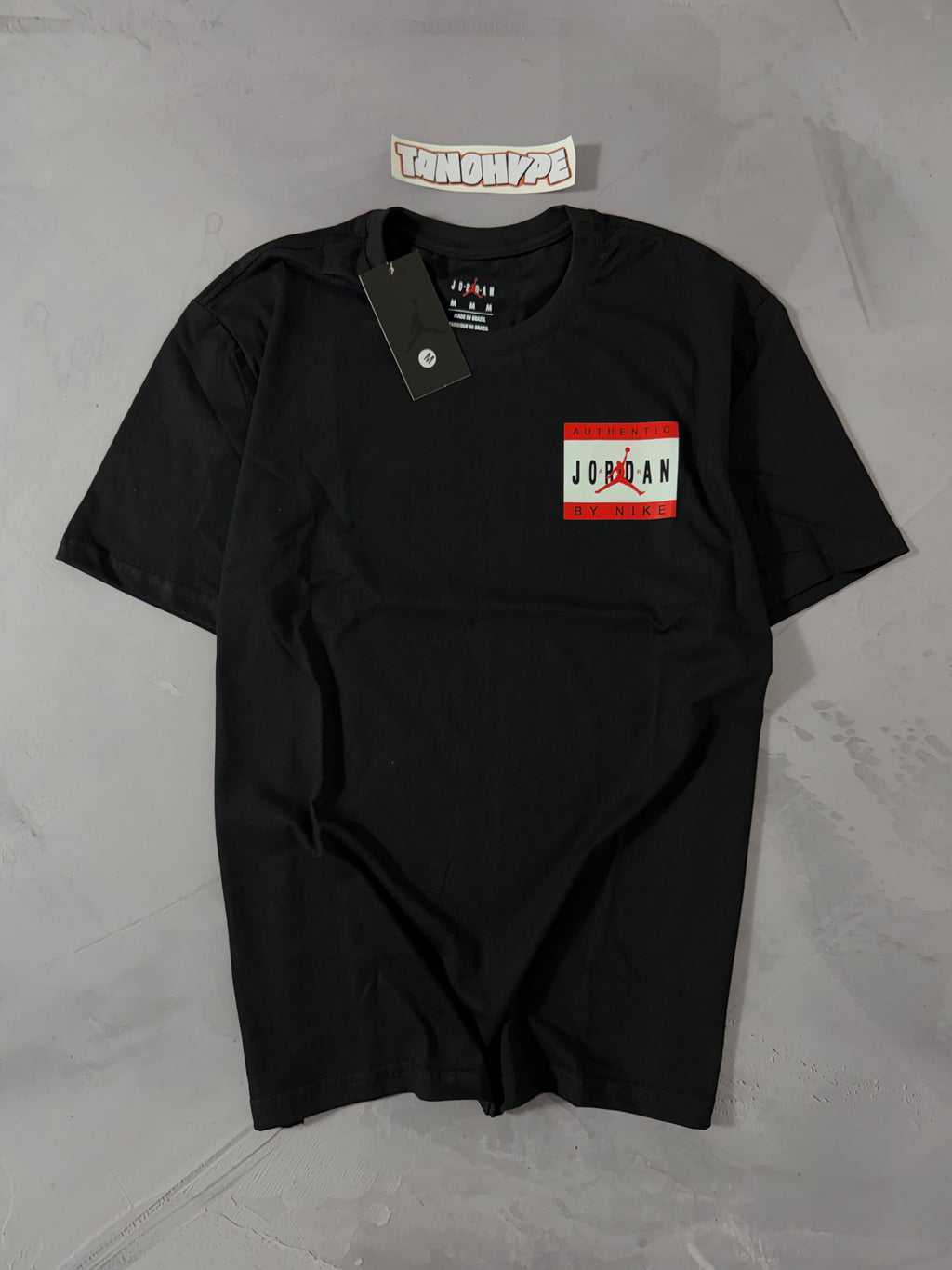 Camiseta Jordan Authentic - Preto