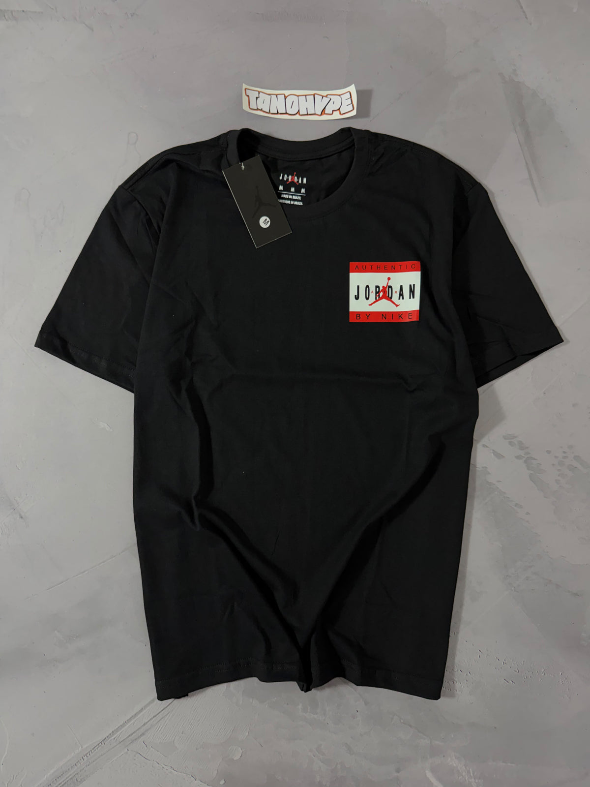 Camiseta Jordan Authentic - Preto
