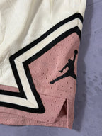 Shorts Jordan Diamond Dri Fit - Creme e Salmão