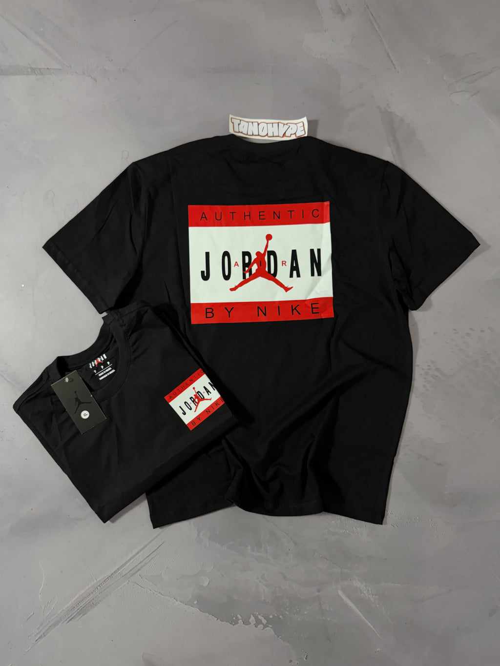 Camiseta Jordan Authentic - Preto