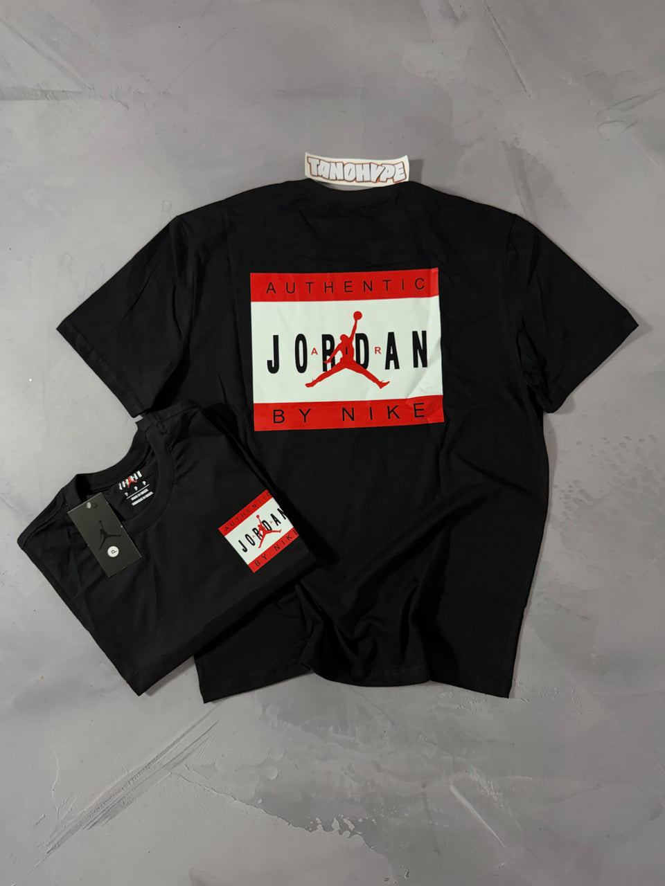 Camiseta Jordan Authentic - Preto