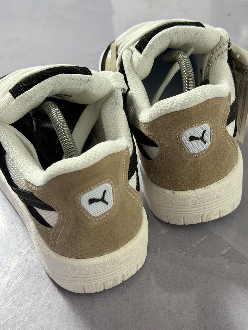 Tênis Puma 180 - Preto/Caqui
