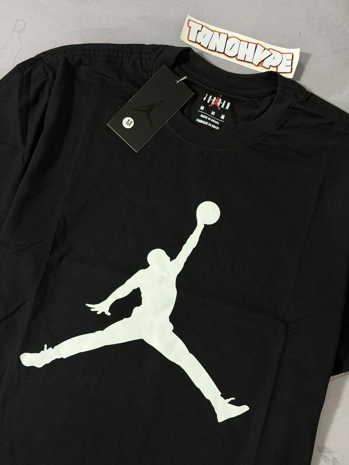 Camiseta Jordan Big Logo - Preto
