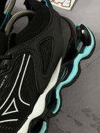 Tênis Mizuno Wave Prophecy 14 - Preto e Azul Bebê