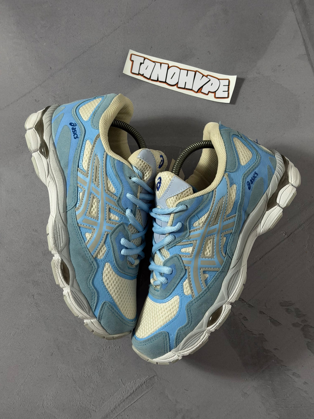 Tênis Asics Gel - Azul 2 Cadarços